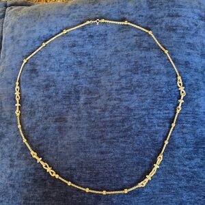 Long necklace I think this is Dana Buchman jewelry. Well made worn once EUC